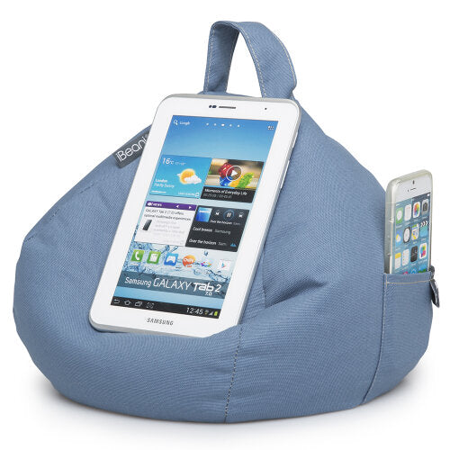 iPad, Tablet & eReader Bean Bag Cushion by iBeani - Blue